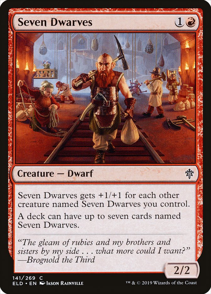 Seven Dwarves [Throne of Eldraine] | The Time Vault CA