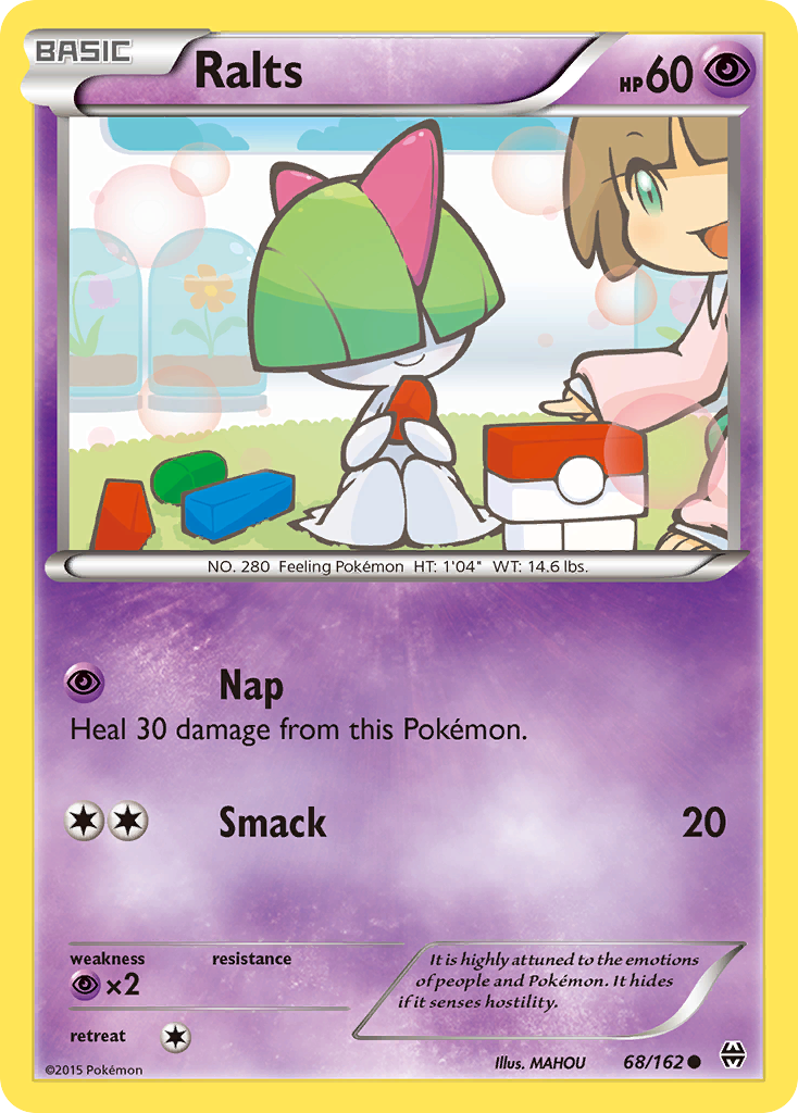 Ralts (68/162) [XY: BREAKthrough] | The Time Vault CA