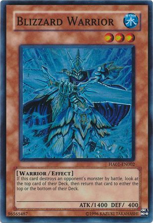 Blizzard Warrior [HA01-EN002] Super Rare | The Time Vault CA