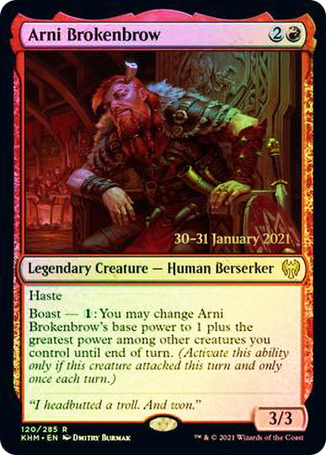 Arni Brokenbrow  [Kaldheim Prerelease Promos] | The Time Vault CA