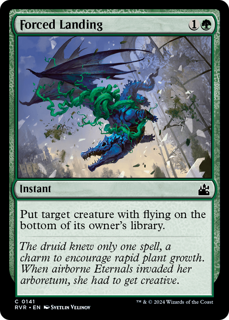 Forced Landing [Ravnica Remastered] | The Time Vault CA