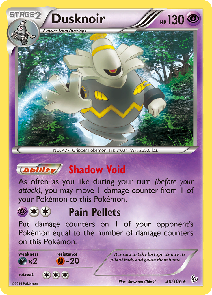 Dusknoir (40/106) [XY: Flashfire] | The Time Vault CA