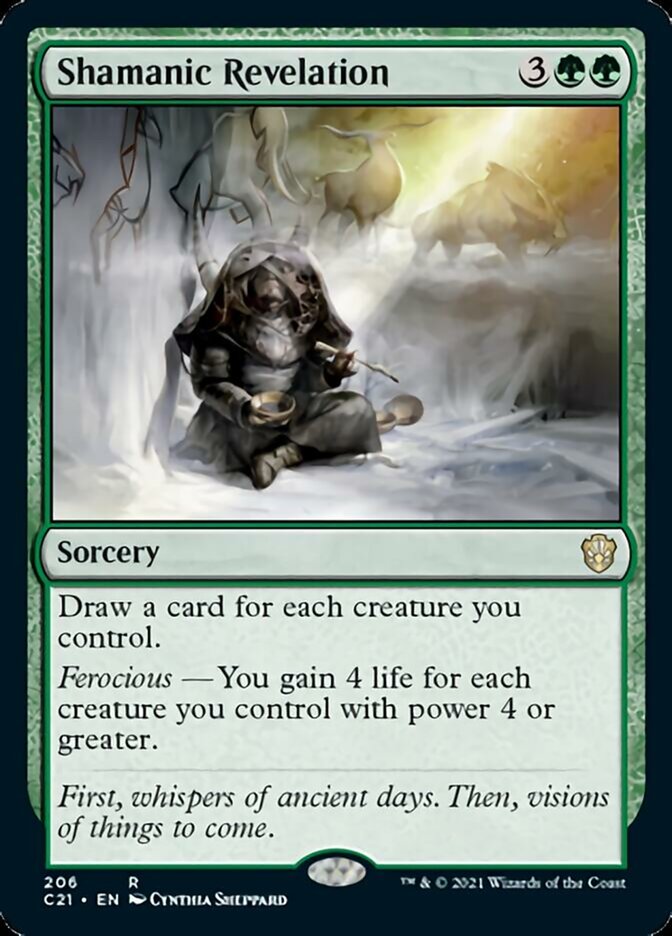 Shamanic Revelation [Commander 2021] | The Time Vault CA