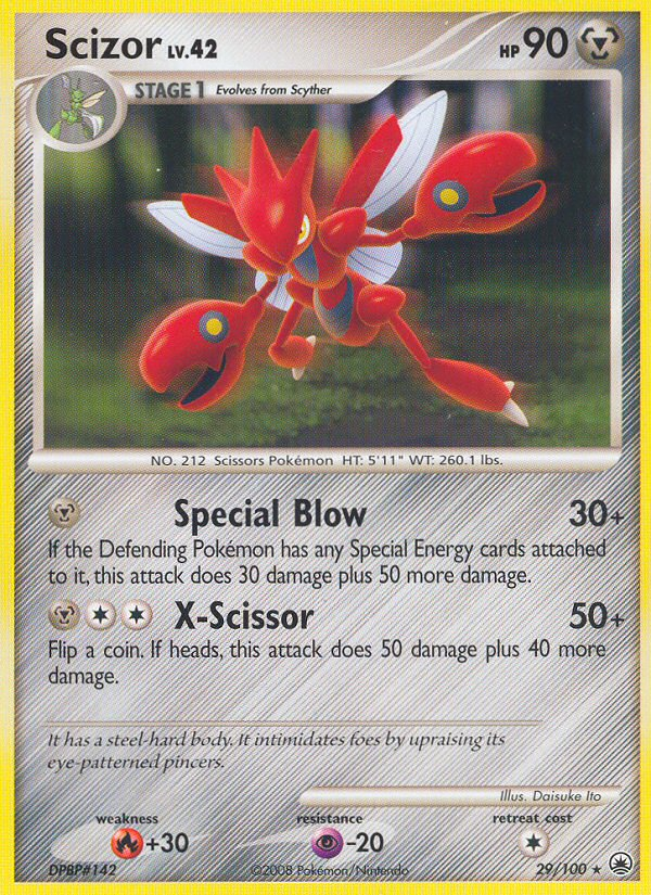 Scizor (29/100) [Diamond & Pearl: Majestic Dawn] | The Time Vault CA