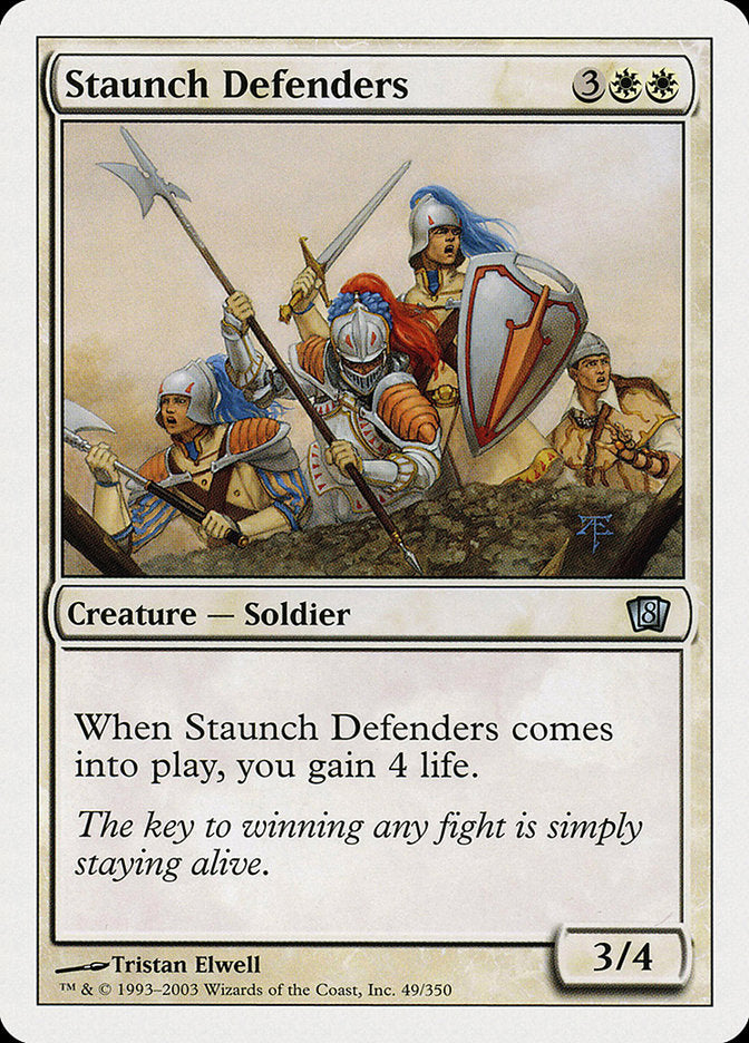 Staunch Defenders [Eighth Edition] | The Time Vault CA