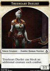 Trueheart Duelist // Snake Token [Amonkhet Tokens] | The Time Vault CA