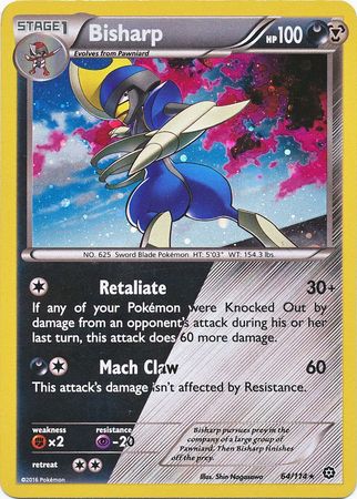 Bisharp (64/114) (Cosmos Holo) [XY: Steam Siege] | The Time Vault CA