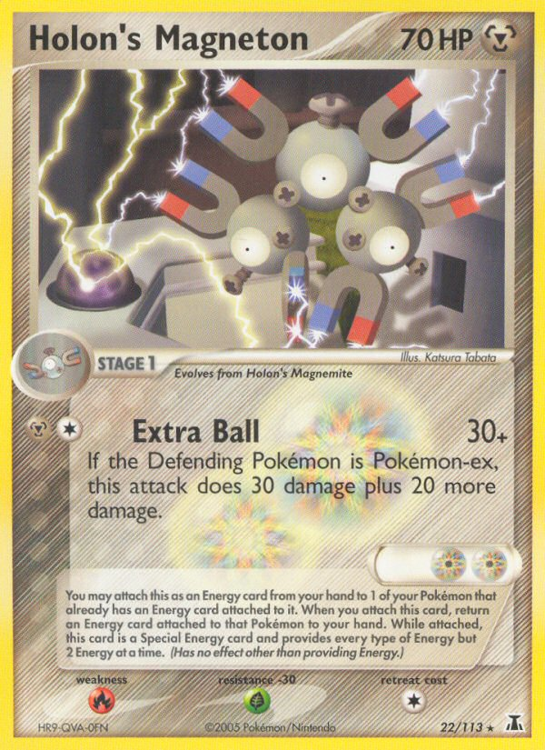 Holon's Magneton (22/113) [EX: Delta Species] | The Time Vault CA