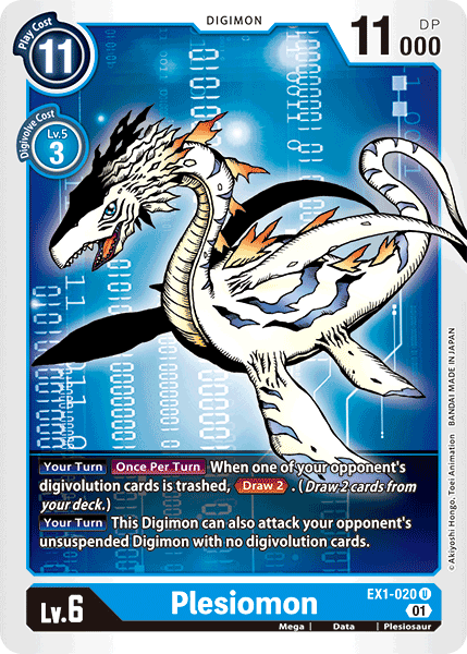 Plesiomon [EX1-020] [Classic Collection] | The Time Vault CA