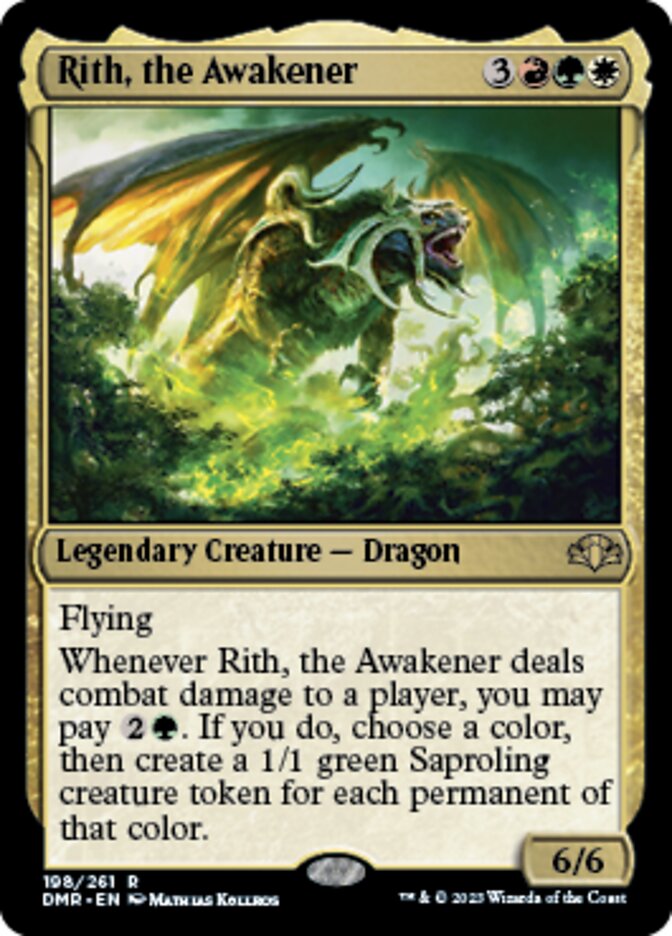 Rith, the Awakener [Dominaria Remastered] | The Time Vault CA