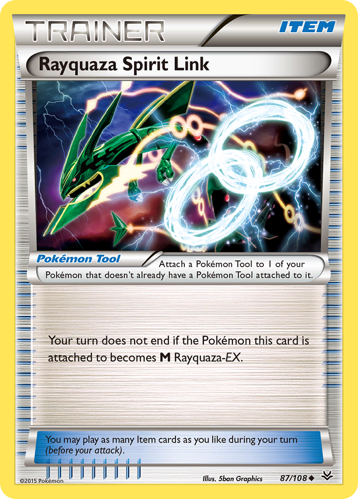 Rayquaza Spirit Link (87/108) [XY: Roaring Skies] | The Time Vault CA