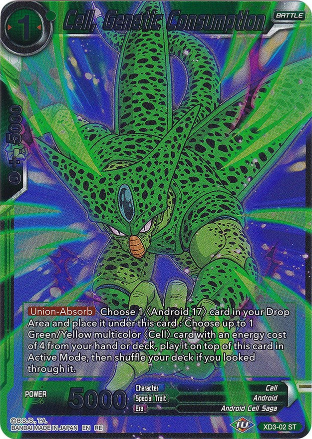 Cell, Genetic Consumption (XD3-02) [Ultimate Deck 2022] | The Time Vault CA