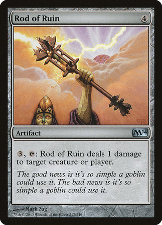 Rod of Ruin [Magic 2014] | The Time Vault CA