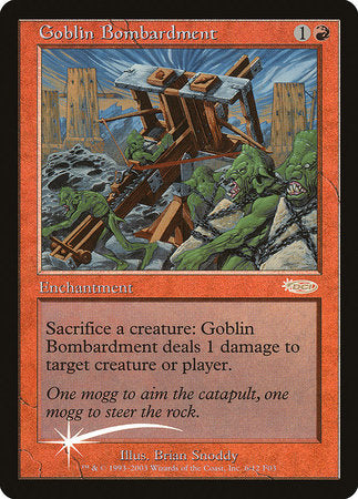 Goblin Bombardment [Friday Night Magic 2003] | The Time Vault CA