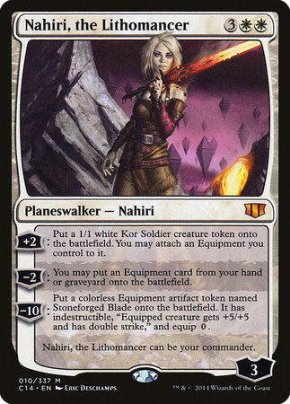 Nahiri, the Lithomancer [Commander 2014] | The Time Vault CA