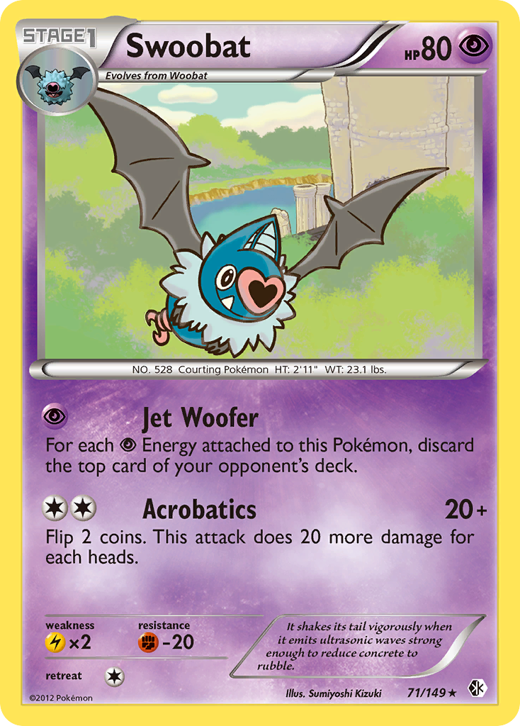 Swoobat (71/149) [Black & White: Boundaries Crossed] | The Time Vault CA