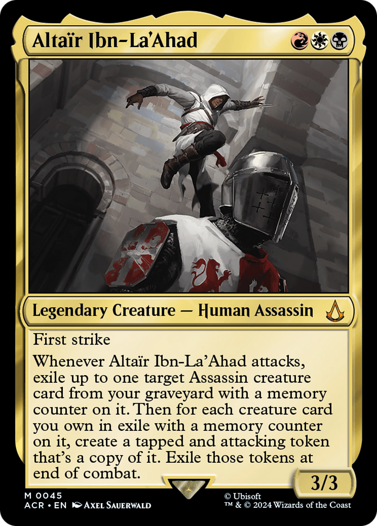 Altair Ibn-La'Ahad [Assassin's Creed] | The Time Vault CA