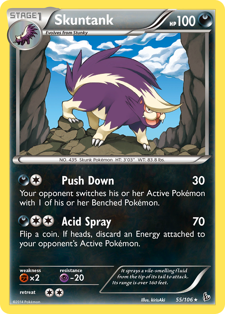 Skuntank (55/106) [XY: Flashfire] | The Time Vault CA