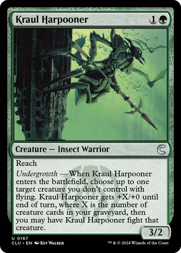 Kraul Harpooner [Ravnica: Clue Edition] | The Time Vault CA