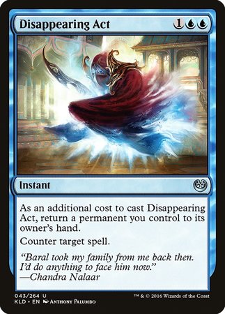 Disappearing Act [Kaladesh] | The Time Vault CA