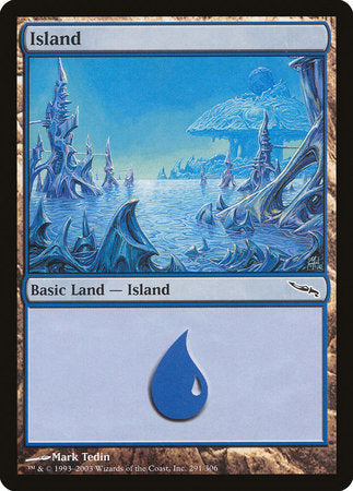 Island (291) [Mirrodin] | The Time Vault CA