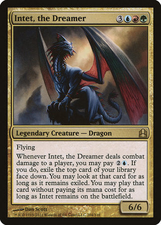 Intet, the Dreamer [Commander 2011] | The Time Vault CA