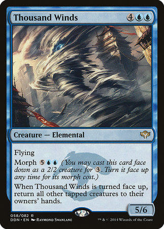 Thousand Winds [Duel Decks: Speed vs. Cunning] | The Time Vault CA