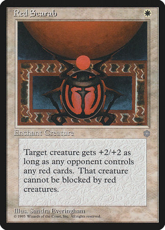 Red Scarab [Ice Age] | The Time Vault CA