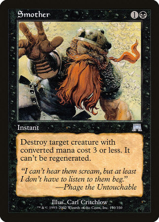 Smother [Onslaught] | The Time Vault CA