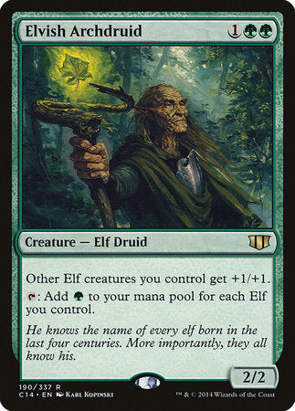 Elvish Archdruid [Commander 2014] | The Time Vault CA