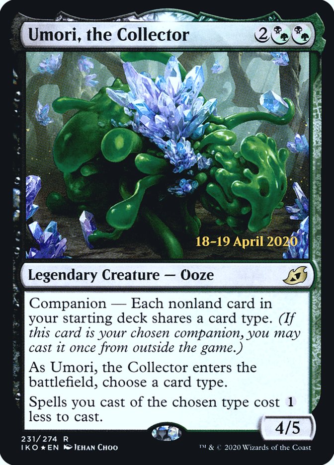 Umori, the Collector  [Ikoria: Lair of Behemoths Prerelease Promos] | The Time Vault CA