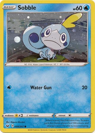 Sobble (054/202) (Cosmos Holo) [Sword & Shield: Base Set] | The Time Vault CA