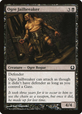 Ogre Jailbreaker [Return to Ravnica] | The Time Vault CA