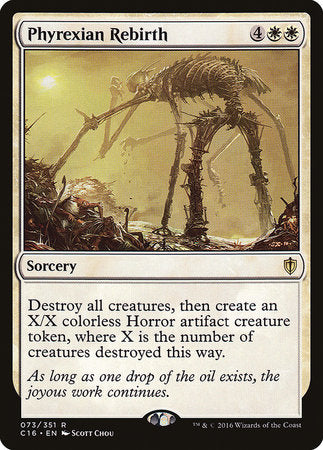 Phyrexian Rebirth [Commander 2016] | The Time Vault CA