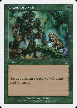 Giant Growth [Seventh Edition] | The Time Vault CA