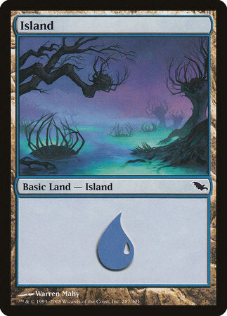 Island (287) [Shadowmoor] | The Time Vault CA