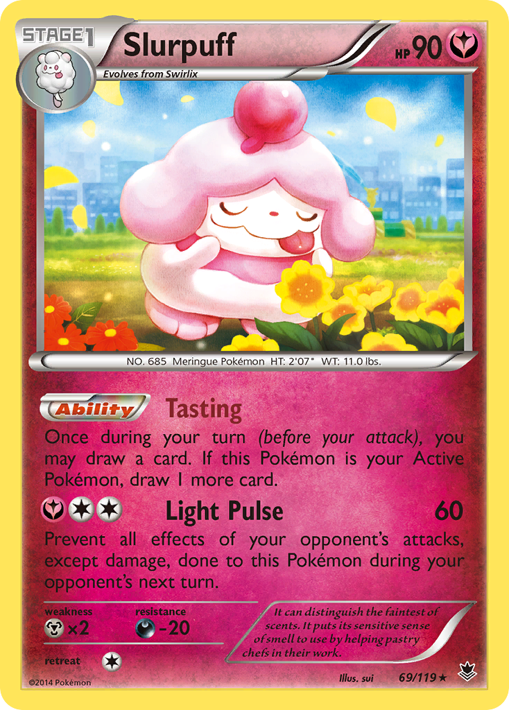 Slurpuff (69/119) [XY: Phantom Forces] | The Time Vault CA