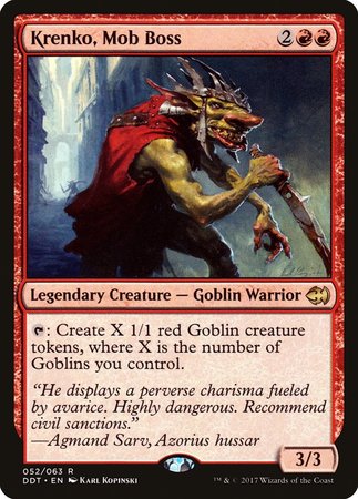 Krenko, Mob Boss [Duel Decks: Merfolk vs. Goblins] | The Time Vault CA