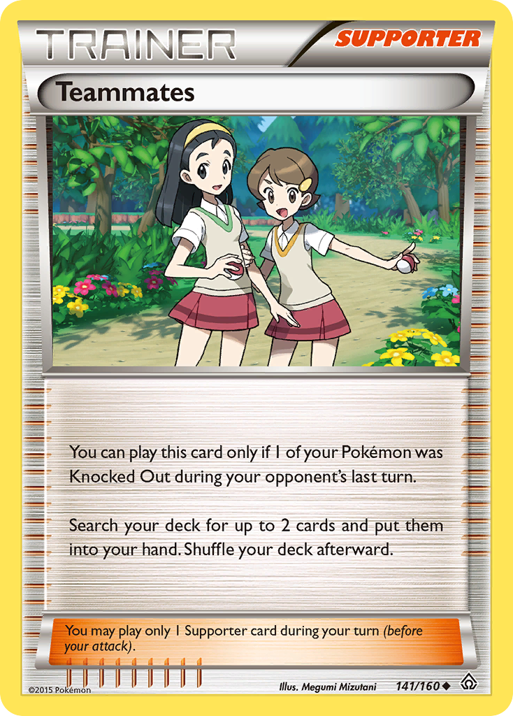 Teammates (141/160) [XY: Primal Clash] | The Time Vault CA