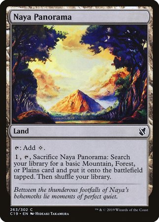 Naya Panorama [Commander 2019] | The Time Vault CA