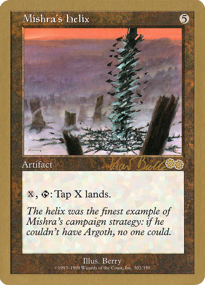 Mishra's Helix (Kai Budde) [World Championship Decks 1999] | The Time Vault CA