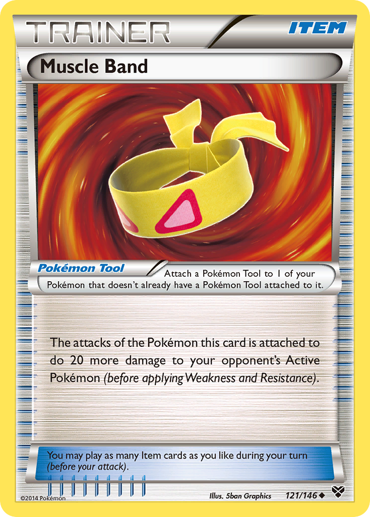 Muscle Band (121/146) [XY: Base Set] | The Time Vault CA