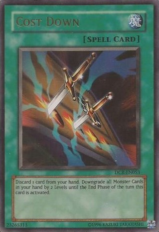 Cost Down [DCR-EN053] Ultra Rare | The Time Vault CA