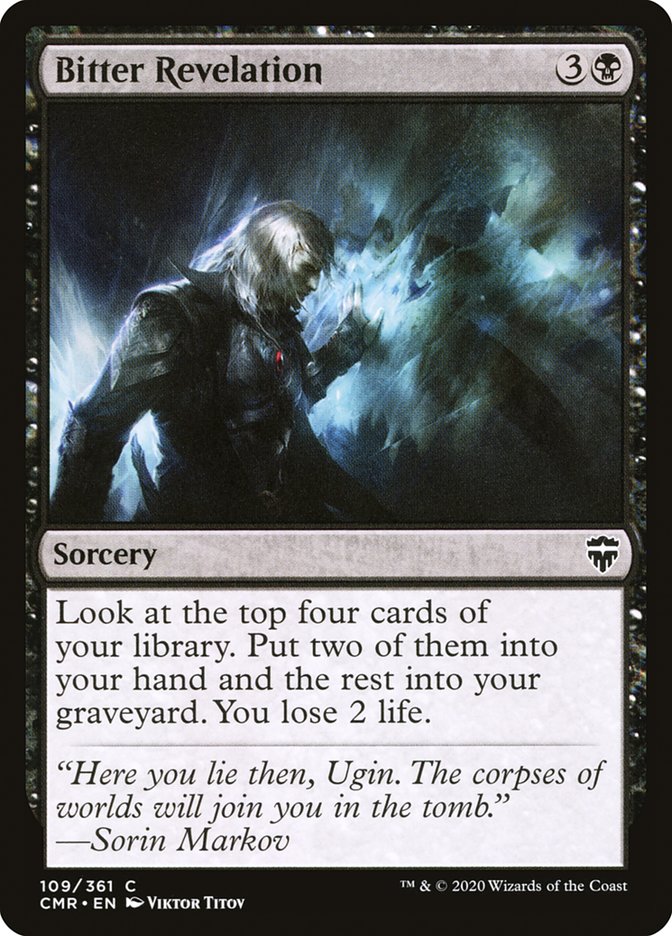 Bitter Revelation [Commander Legends] | The Time Vault CA