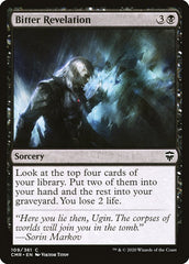 Bitter Revelation [Commander Legends] | The Time Vault CA