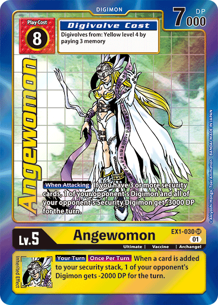 Angewomon [EX1-030] (Alternate Art) [Classic Collection] | The Time Vault CA