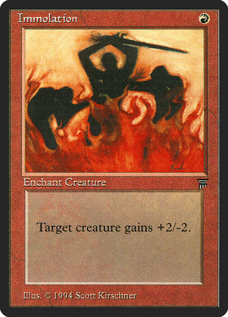 Immolation [Legends] | The Time Vault CA