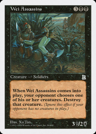 Wei Assassins [Portal Three Kingdoms] | The Time Vault CA