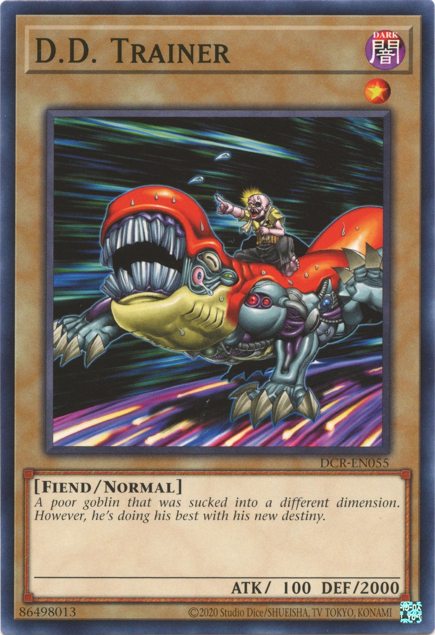 D.D. Trainer (25th Anniversary) [DCR-EN055] Common | The Time Vault CA