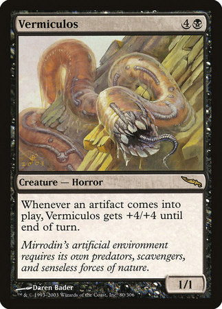 Vermiculos [Mirrodin] | The Time Vault CA